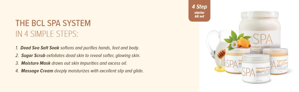 BCL SPA Dead Sea Salt Soak  White Chocolate  Milk/Honey 3 Ounce - product information 4