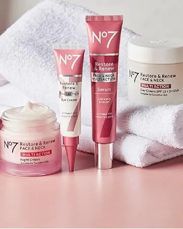 No7 Laboratories Dark Spot Correcting Booster Serum - Vitamin C + Emblica Brightening Complex for Age & Dark Spots - Sun Spot Corrector Face Serum (0.5 fl oz) - restore