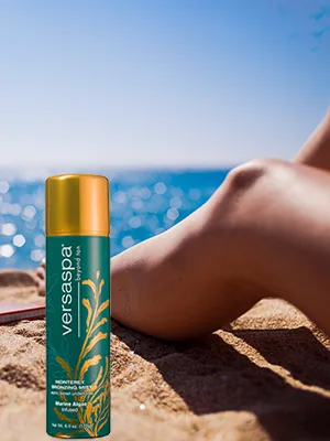 Versa Spa MONTEREY Bronzing Mist Sunless Self Tanner with Warm Brown and Caramel Undertones for Body and Face  6 Ounces - product information 2