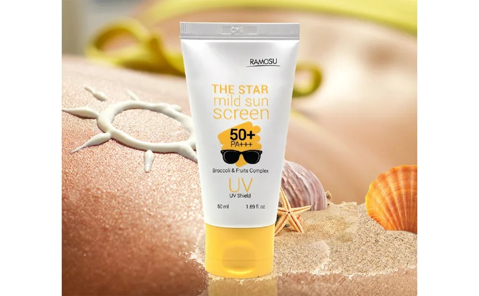 Age Shield Face Lotion Mild Sunscreen (Spf50+ Pa+++) 50ml - SPF50+ PA+++ Dual protection UV rays!