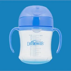 Dr. Brown's Soft-Spout Transition Cup  6 oz (6m+)  Blue  Single - product information 1