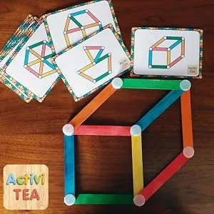 Vkey (500 Pair Sets) 3/4inch 20mm Diameter Sticky Back Coins Hook & Loop Self Adhesive Dots Tapes (White) - Popsicle Stick Project