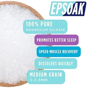 Epsoak Scented Epsom Salt Bundle - Sleep Formula 2 lbs. & Muscle Soak 2 lbs. Scented Bundle - product information 3