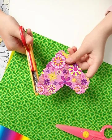 Roylco Snowflake Rubbing Plates - craft paper, arts & crafts, preschool, kindergarten, elementary