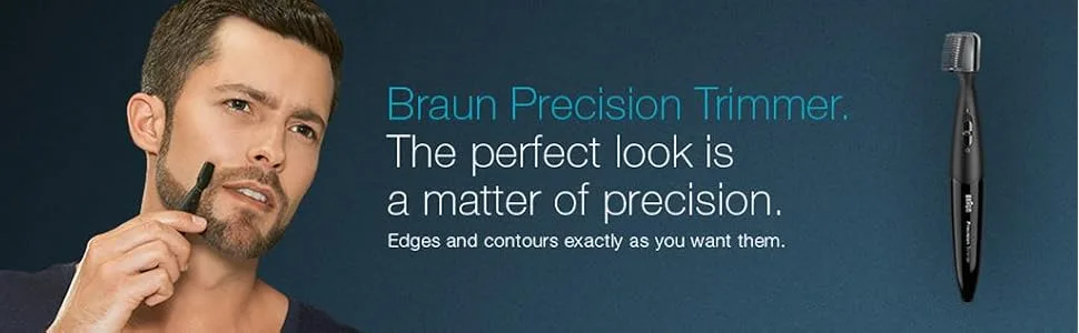 Braun Precision Trimmer PT5010  Men's Precision Beard  Ear & Nose  Mustache detailer  styler - product information 1
