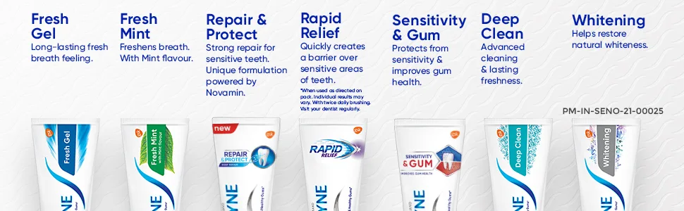 Sensodyne Sensitive Toothpaste - 130 g (Fresh Mint) - product information 4