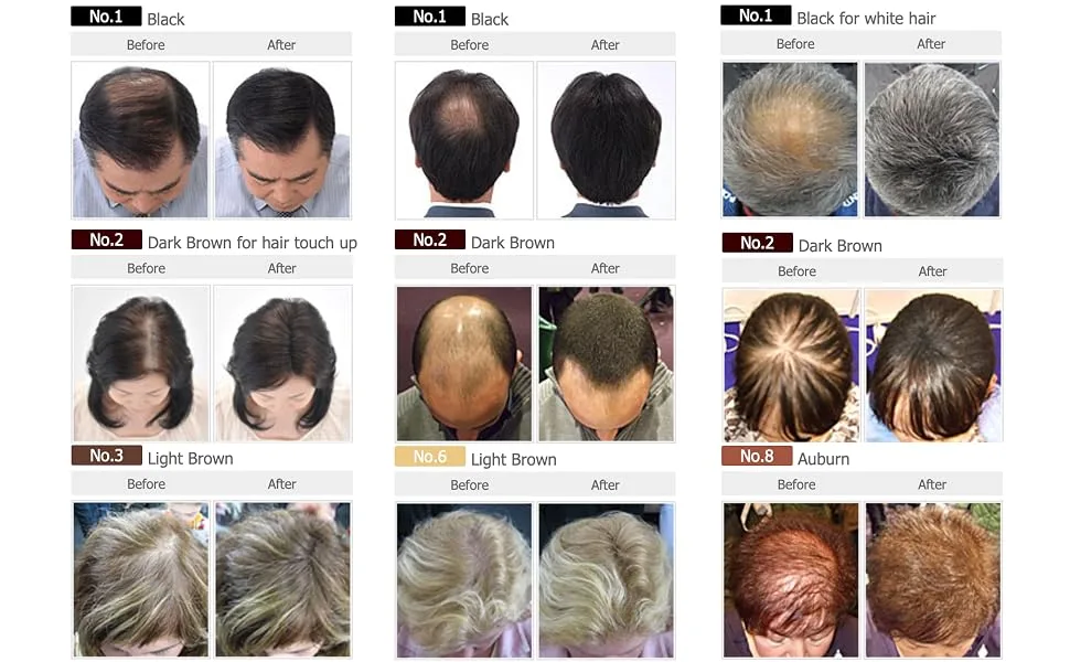Super Million Hair 15g (No.2 Dark Brown) - smh instant change