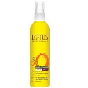 Lotus Professional Phyto Rx Sunblock Mist SPF 50 PA+++  100ml - product information 2