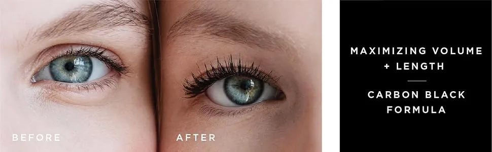 Doucce Maxlash Volumizer Mascara  Black  11.5 ml - maximizing volume and length carbon black formula