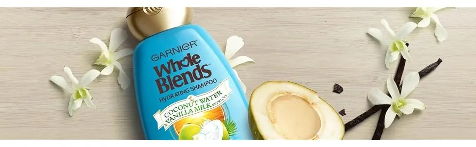 Garnier Whole Blends Conditioner with Coconut Water & Vanilla Milk Extracts  12.5 fl. oz. - product information 1
