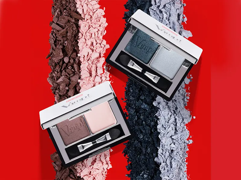 Pupa Milano Vamp! Compact Duo Eyeshadow - Adjustable Coverage And Great Blendability - High Concentration Of Pigments - Extra Fine And Texture - 003 Soft MaUVe - 0.078 Oz - Vamp! Duo Eyeshadow
