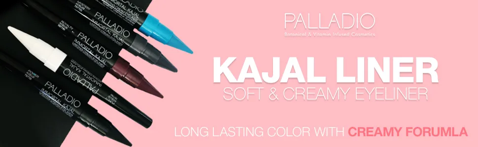 Palladio Immortal Kajals  Power - Palladio kajal eyeliner liner soft creamy long lasting color high pigmented quality colors