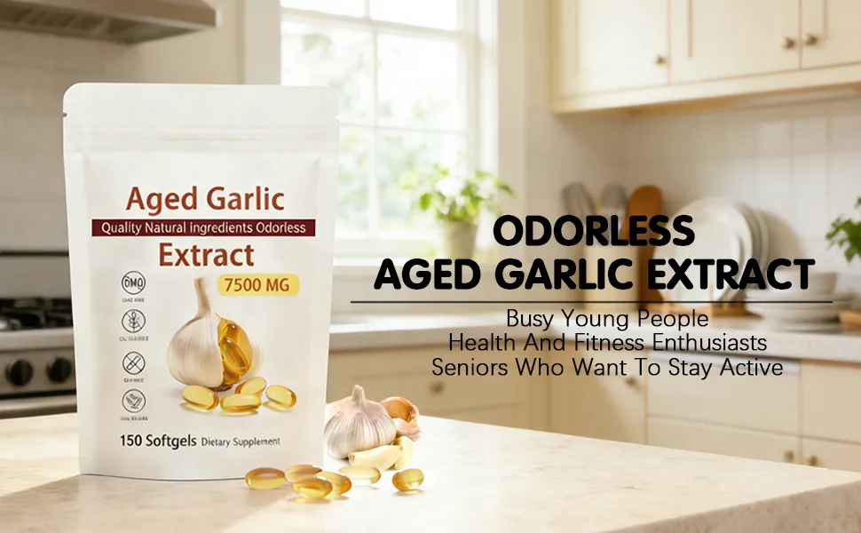 Aged Garlic Extract - 7500mg Odorless (150) - product information 1