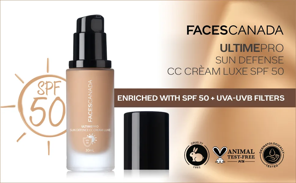 Faces Canada Ultime Pro Sun Defence Cc Cream Luxe Natural 02 30 Ml - product information 1