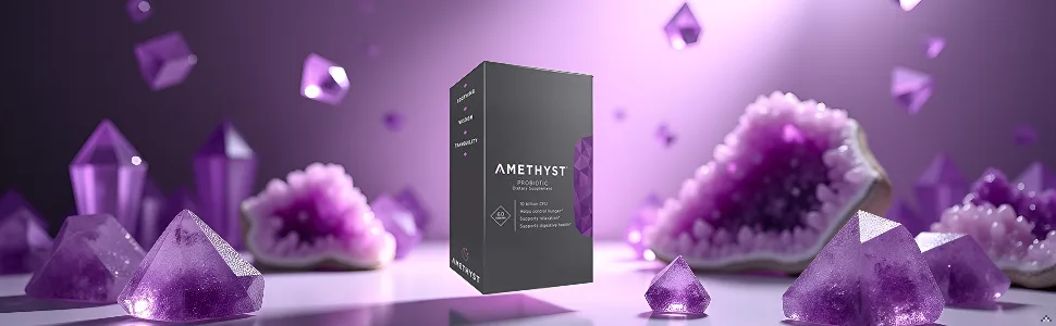 Complete Nutrition Amethyst Probiotic Supplement - Image generated for ASIN B07B43Z294