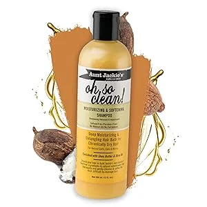 Aunt Jackie's Oh so Clean! Shampoo & Quench Leave-in Conditioner 12 Oz Each - oh so clean