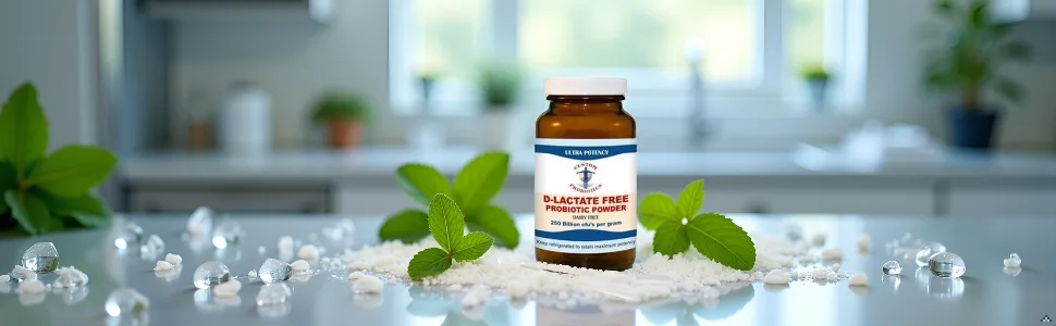 D-Lactate Free Probiotics - 50g - Custom Probiotics by Custom Probiotics - Image generated for ASIN B013L2AZ0I