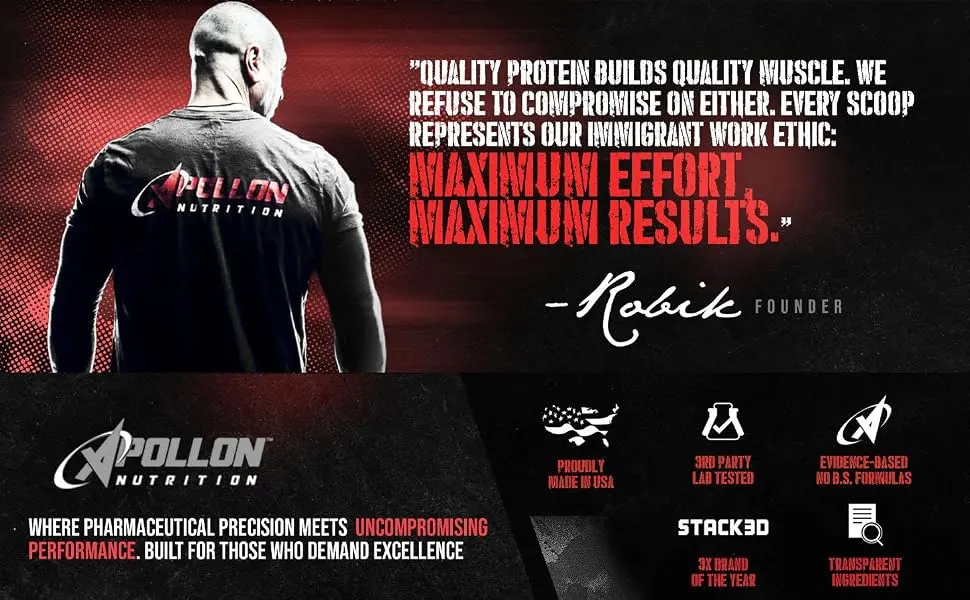 Apollon Nutrition Formula X 50/50 Protein Dual-Phase Protein Blend | Whey Isolate + Micellar Casein for Muscle & Recovery | 24g Complete Protein | 28 Servings (Chocolate Hazelnut) - Our Mission