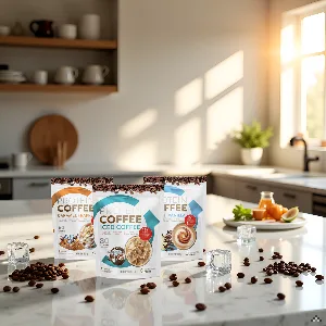 Complete Roast 3-Pack Caramel Frappe Iced Coffee and Vanilla (Caramel Frappe Mocha Latte Mocha Peanut Butter) - Image generated for ASIN B0CGMRW6R4