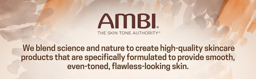 Ambi Even & Clear Intense Clarifying 8 Ounce Toner and 3.5 Ounce Purifying Charcoal Black Soap Facial Cleanser Bundle - product information 2
