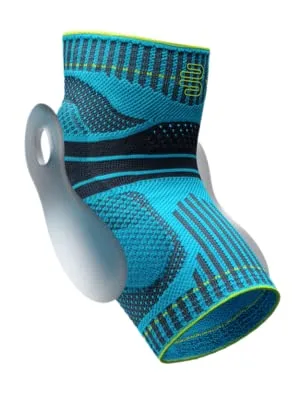Bauerfeind Sports Elbow Support - Breathable Compression Elbow Brace - Contoured Pads for Inner & Outer Elbow Protection Against Joint Pressure  Washable & Durable Fabric Black Medium - Bauerfeind Sports Elbow Brace