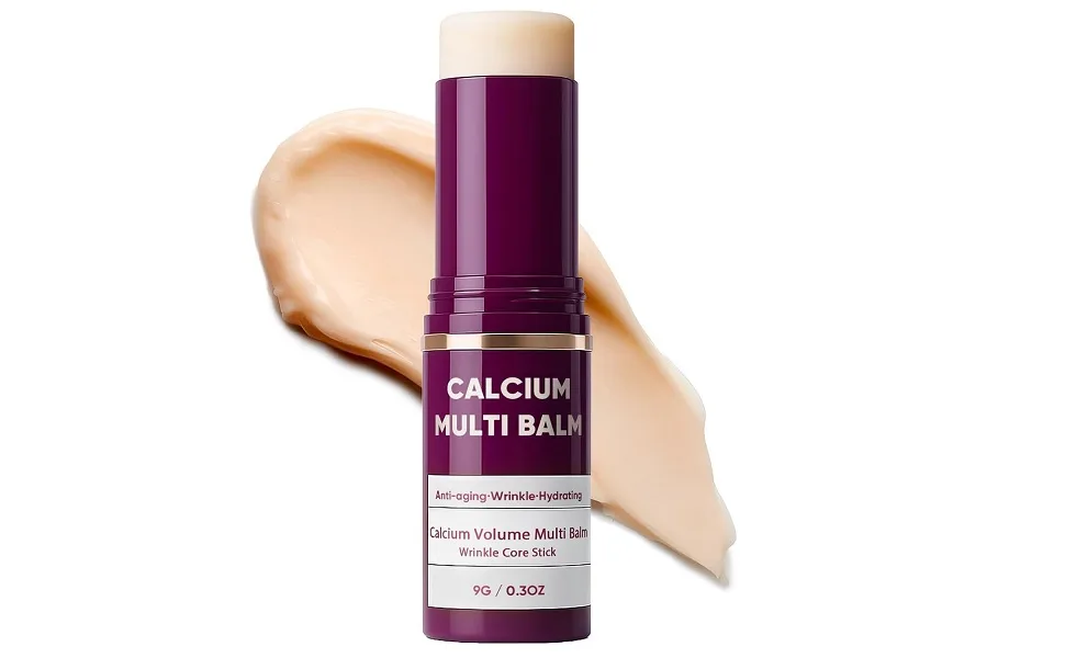 2Pcs Calcium Multi Balm Calcium Volume Multi Balm Korean Collagen Moisturing Stick Hydrating Anti-aging Suitable for Eyes Neck Face. - Calcium Multi Balm