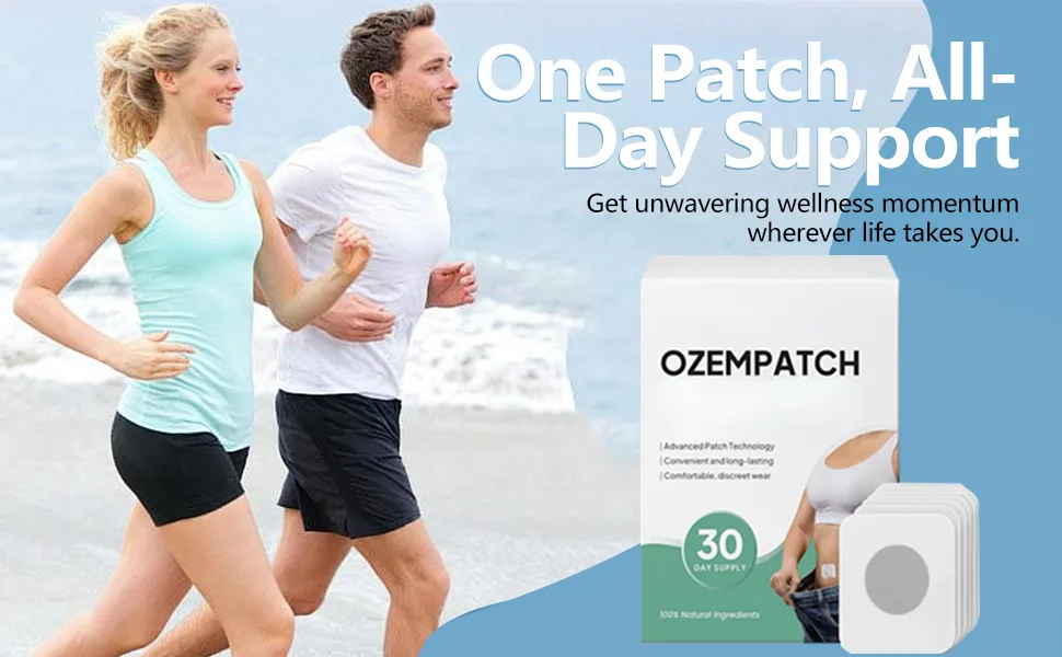 OLEVRALIS New Ozem Patch Ozempatch Natural Ingredient Body Patch Suitable for Both Men and Women(3Box-30Pcs) - ozempatch for weight loss
