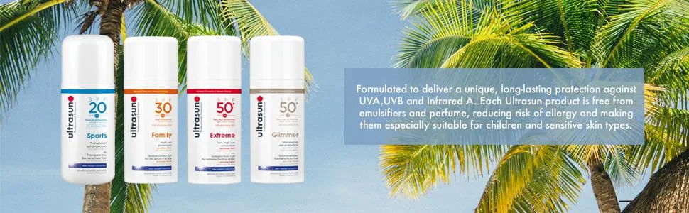 Ultrasun SPF50+ Extreme Protection 100ml - product information 2