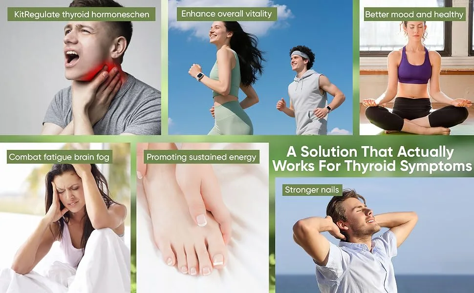 RETPMOSO Actora Thyroid Support Liquid Drops Kindled Thyroid Support Liquid Function Balance Helps Maintain Energy Mood & Metabolism with Selenium Lodine Ashwagandha & Zinc 4 fl oz (2) - Actora Thyroid Support Liquid Drops