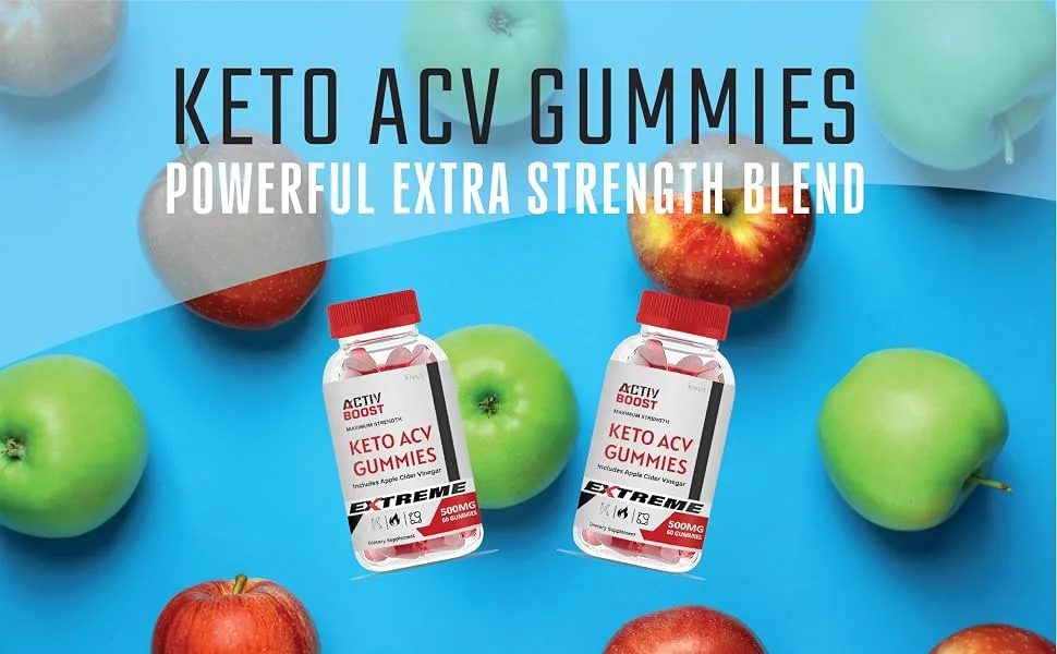 kivus Activ Boost Gummies - Activ Boost Keto ACV Gummies (Single 60 Gummies) 60 Count (Pack of 1) - Activ Boost Keto ACV Gummies