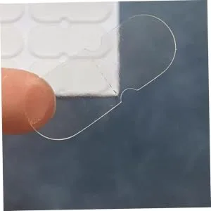 IWOWHERO 60Pcs Invisible Ear Correction Stickers - Transparent Silicone Ear Tape for Protruding Ears Comfortable Wear for Daily Use - product information 2