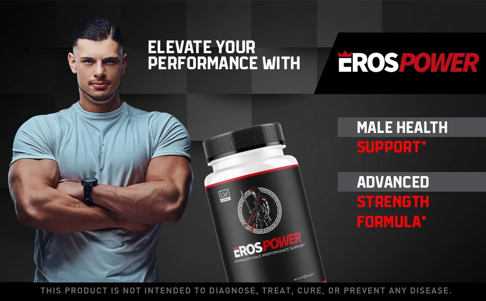 (2 Pack) Erospower Capsules Premium Advanced Fomula 120 Capsules for 2 Months - eros power supplement for men eros powder capsule erospower advanced formula pills