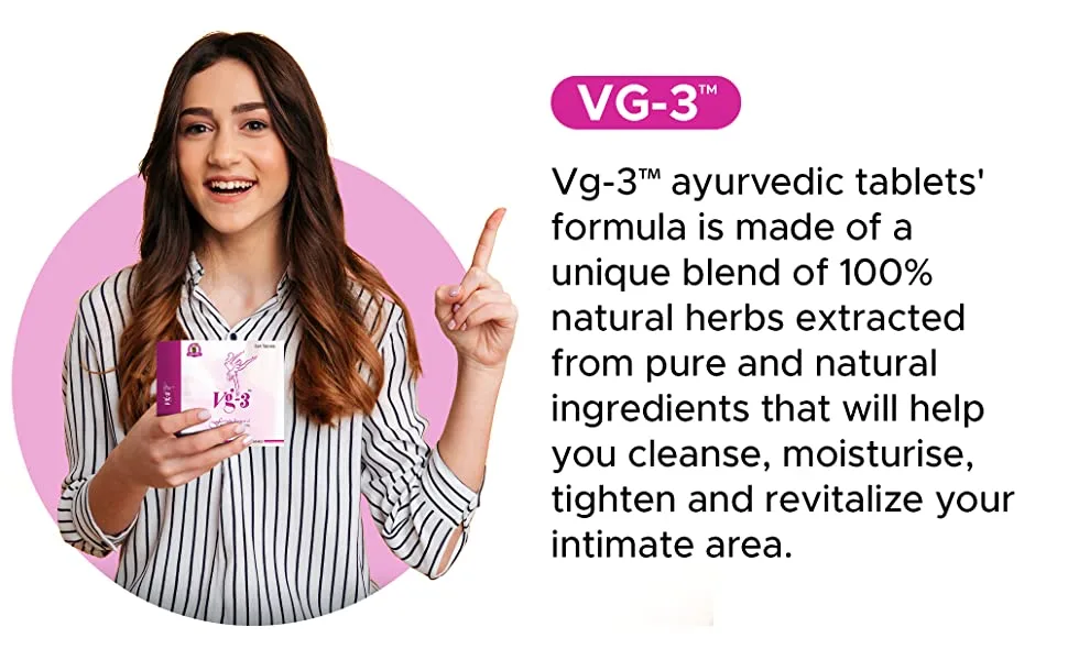 DHARMANI S INTERNATIONAL for Women Vg3 Tablets 24 Count (Pack of 1) - product information 2