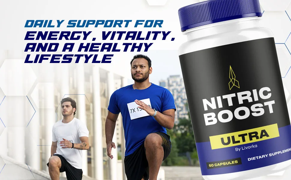 Nitric Boost Ultra Powder Now in Capsules Advanced Formula - 60 Count for 1 Month - nitric boost ultra power purple powder max nitricboost reviews