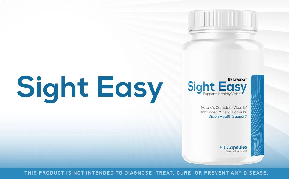 (2 Pack) Sight Easy Eye Vitamin & Mineral Supplements Capsules - Official Sight Easy Supplement Premium Advanced Formula Pills Natural SightEasy for Healthy Vision Support 120 Capsules for 2 Months - sight easy capsules supplement pills advanced formula natural vitamins vision support