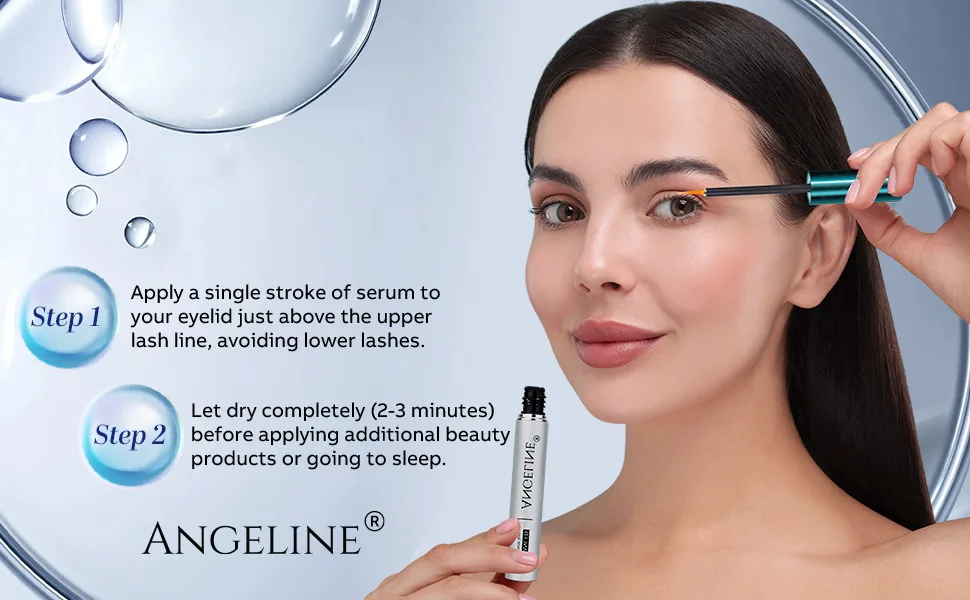 Premium Lash Serum for Eyelash Growth Serum Advanced Formula for Fuller and Thicker Lashes and Brows 5ml - product information 3