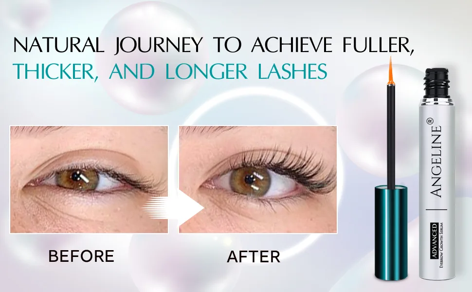 Premium Lash Serum for Eyelash Growth Serum Advanced Formula for Fuller and Thicker Lashes and Brows 5ml - product information 4