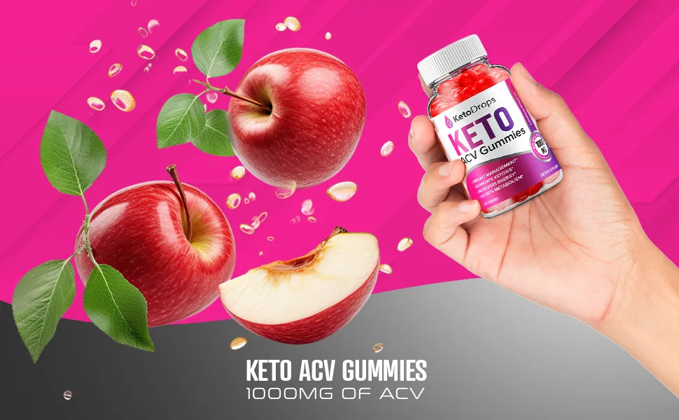(2 Pack) Keto Drops ACV Gummies - Advanced Formula Drops Keto Plus ACV Apple Cider Vinegar Dietary Supplement Men Women (120 Gummies) - Keto drops acv gummies dietary supplement slim digestion appetite suppressant metabolism energy
