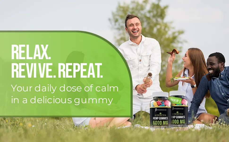 Hemp Gummies - Advanced Gummies - Relaxing Gummy with Hemp Oil 2-Pack  - product information 2