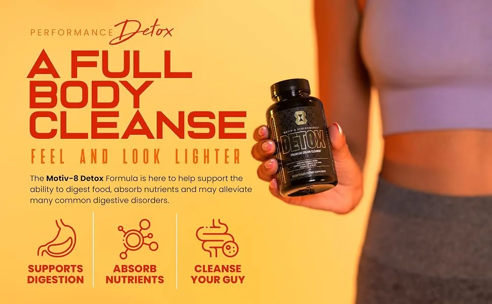 Motiv-8 Performance Full Body Formula Feel Clean and Lighter Healthy Formula Discover Your Strength (30 Servings) - Motiv-8 2