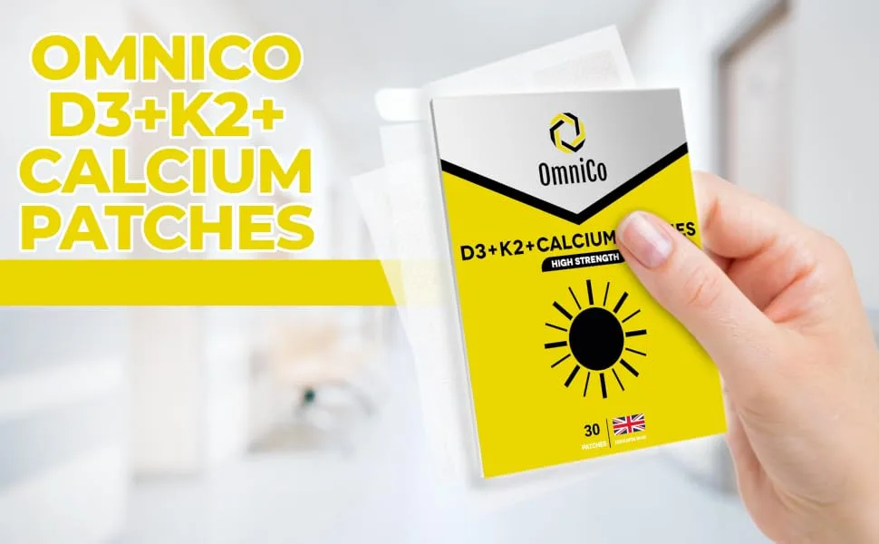OmniCo - D3 + K2 + Calcium Patches 30 Pack - product information 1