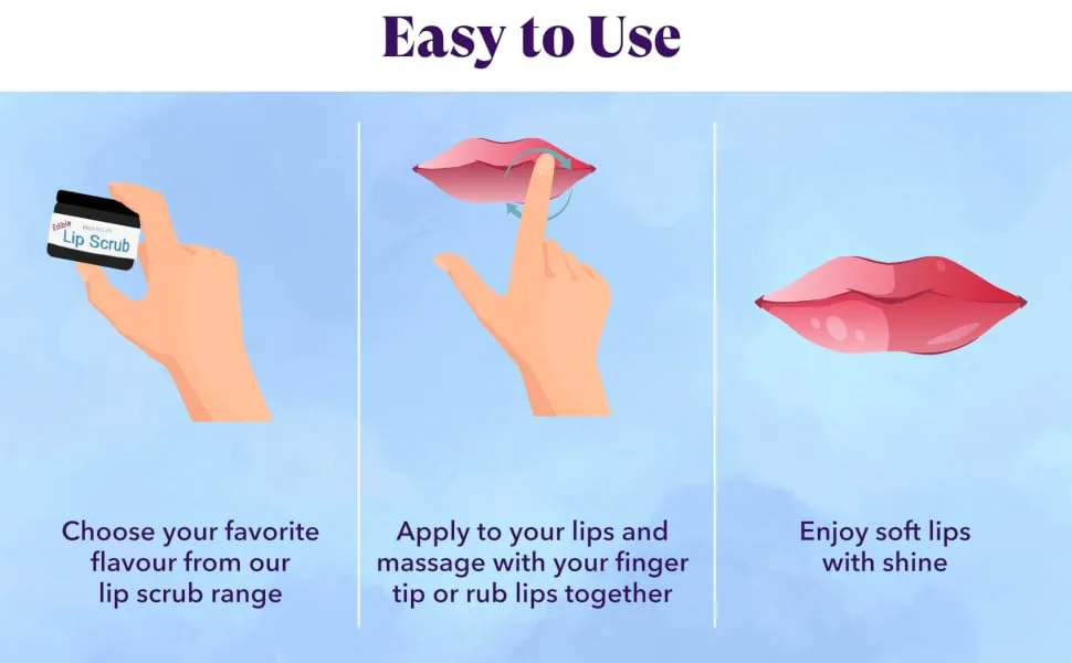 Diva Stuff Ultra Hydrating Lip Scrub for Soft Lips  Gentle Exfoliation  Moisturizer & Conditioner  Banana Wafflecone     oz (Made in the USA) - section-5