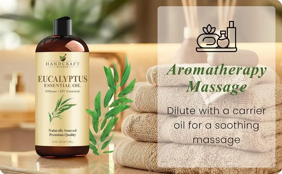 Handcraft Blends Eucalyptus Essential Oil - Huge 16 Fl Oz - for Candle Making Soap Making Diffusers and Aromatherapy Eucalyptus 16 Fl Oz (Pack of 1) - product information 3