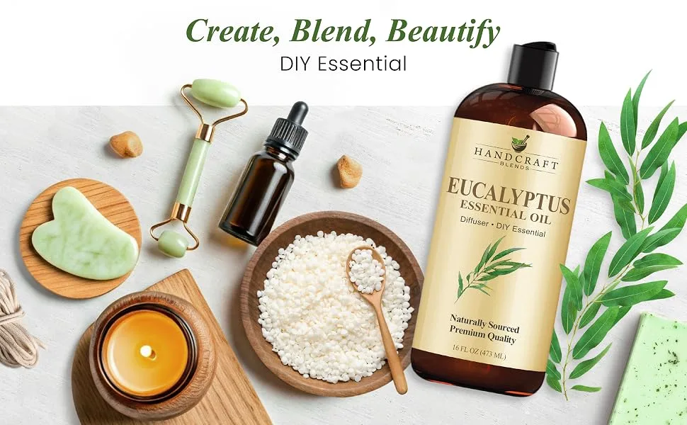 Handcraft Blends Eucalyptus Essential Oil - Huge 16 Fl Oz - for Candle Making Soap Making Diffusers and Aromatherapy Eucalyptus 16 Fl Oz (Pack of 1) - product information 5