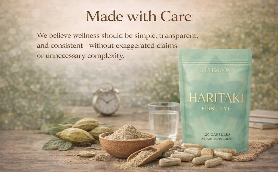 SILVEMOON Haritaki Capsules Organic Terminalia Chebula Fruit Extract 120 Veggie (2) - product information 5