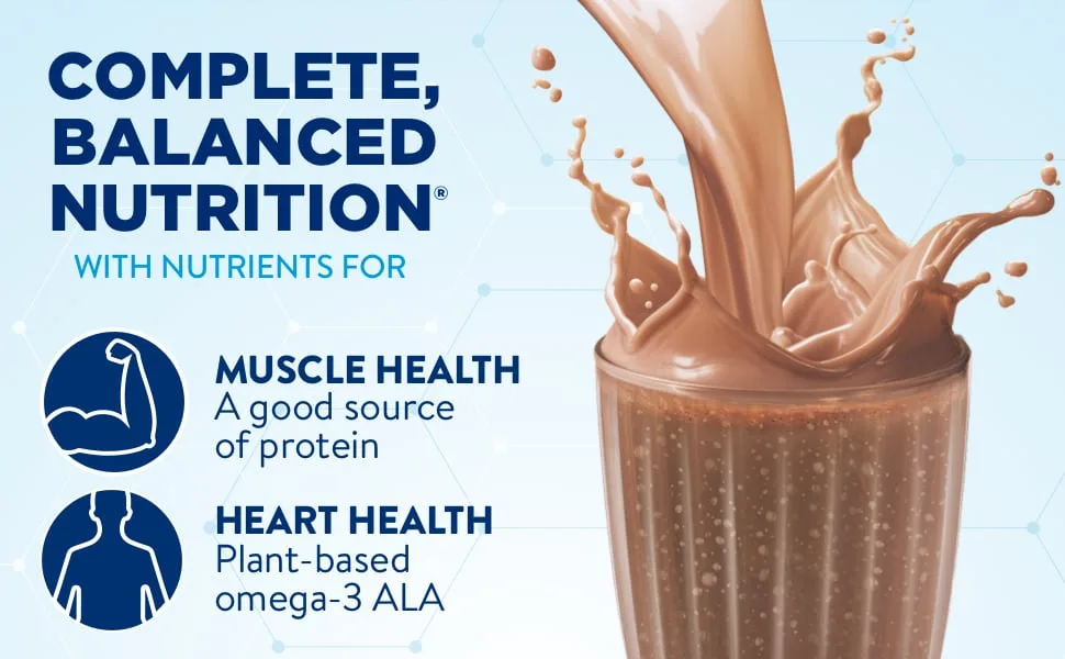 Ensure Plus Dark Chocolate and Ensure Original Milk Chocolate Nutrition Shakes Meal Replacement Protein Vitamins 24 Count - product information 4
