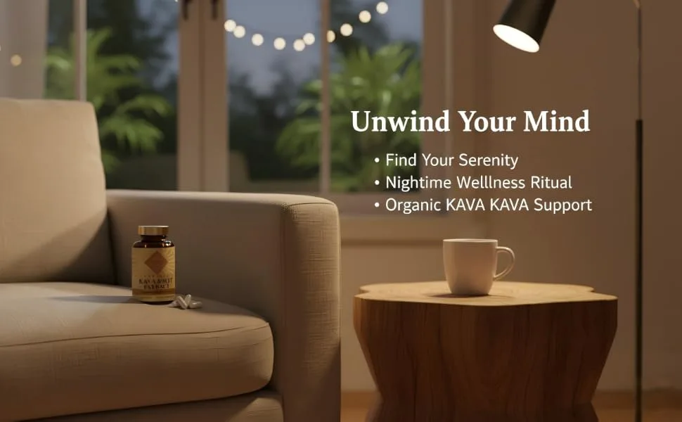 FlexBloom Kava Kava Capsules High Concentration Kava Root Extract Supplement for Relaxation and Immune Support Vegan & Non-GMO 120 Capsules - kava kava