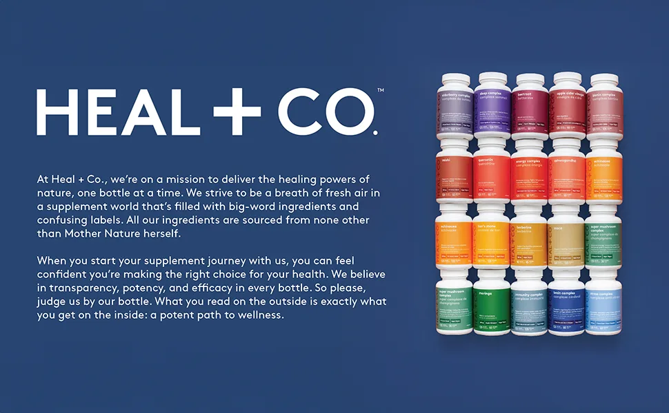 HEAL + CO. Lion's Mane 120 Caps - Heal
