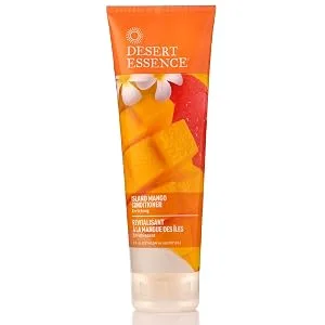 Desert Essence Island Mango Shampoo & Conditioner Bundle - 8 Fl Ounce - Enriching - Shea Butter - Jojoba Oil - Smooth & Silky - Soft & Healthy - Desert Essence Island Mango Conditioner