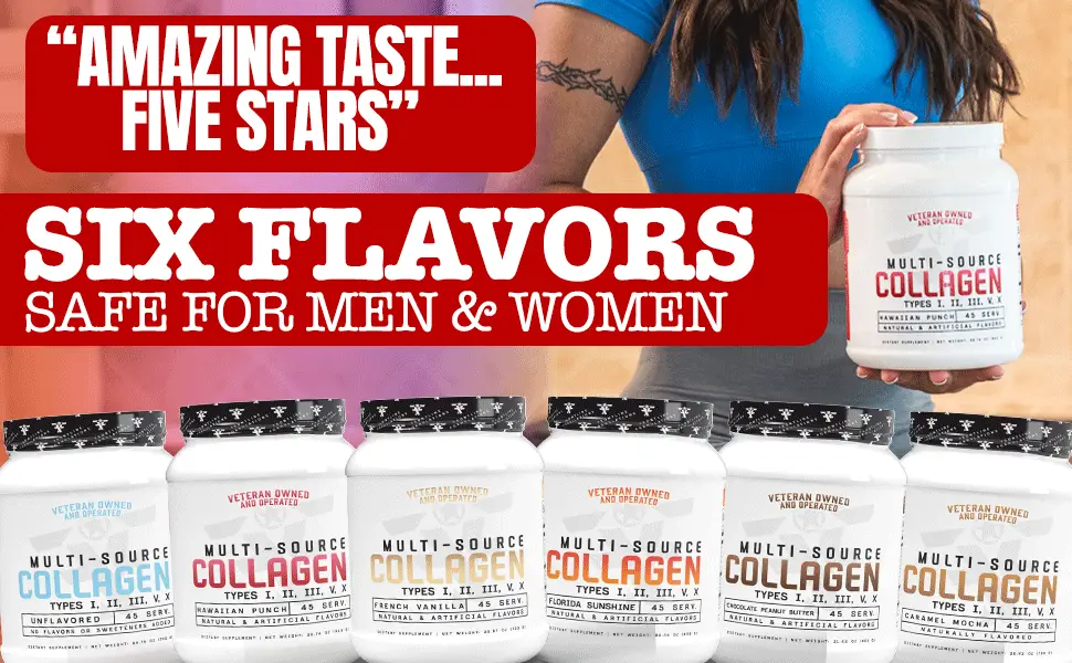 FRONTLINE FORMULATIONS Multi-Source Collagen Promotes Hair Skin and Nail Health (Florida Sunshine) - multi source collagen